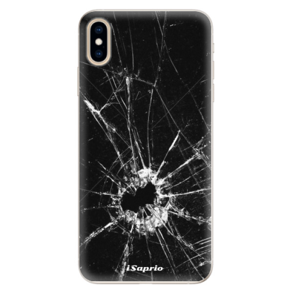 Silikonové pouzdro iSaprio - Broken Glass 10 - iPhone XS Max