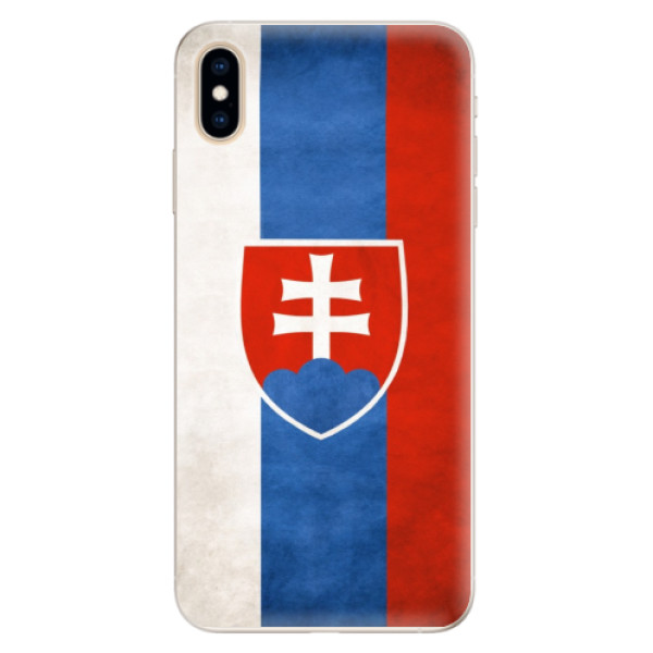 Silikonové pouzdro iSaprio - Slovakia Flag - iPhone XS Max