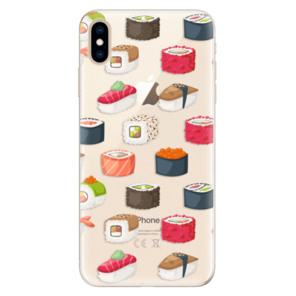 Silikonové pouzdro iSaprio - Sushi Pattern - iPhone XS Max
