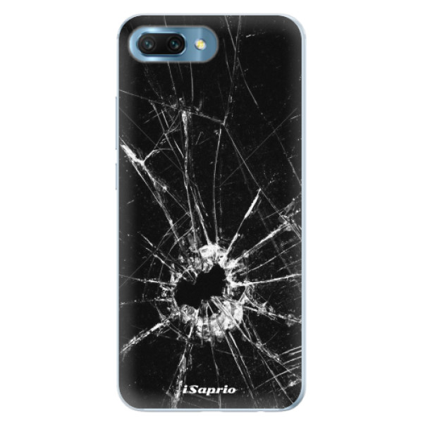 Silikonové pouzdro iSaprio (mléčně zakalené) Broken Glass 10 na mobil Honor 10 (Silikonový kryt, obal, pouzdro iSaprio (podkladové pouzdro není čiré, ale lehce mléčně zakalené) Broken Glass 10 na mobilní telefon Huawei Honor 10)