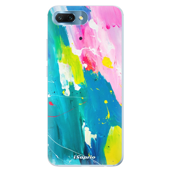 Silikonové pouzdro iSaprio - Abstract Paint 04 - Huawei Honor 10