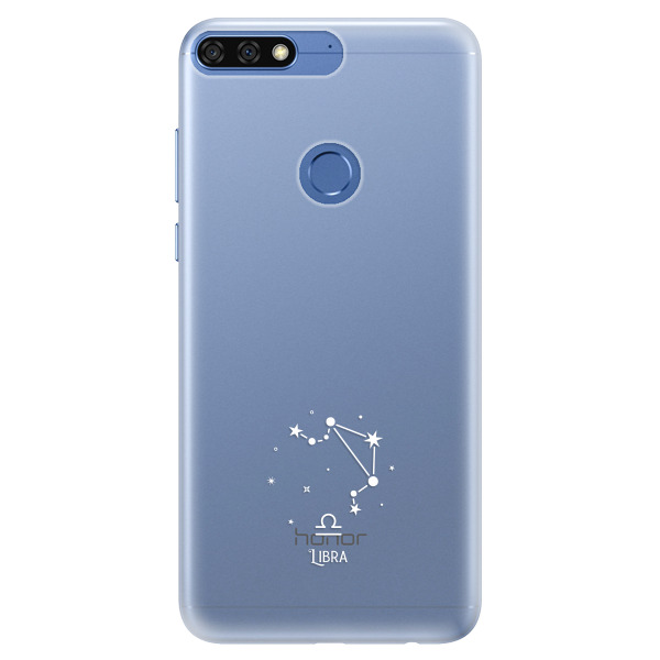 Silikonové pouzdro iSaprio - čiré - Váhy - Huawei Honor 7C