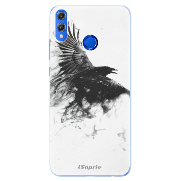 Silikonové pouzdro iSaprio - Dark Bird 01 - Huawei Honor 8X