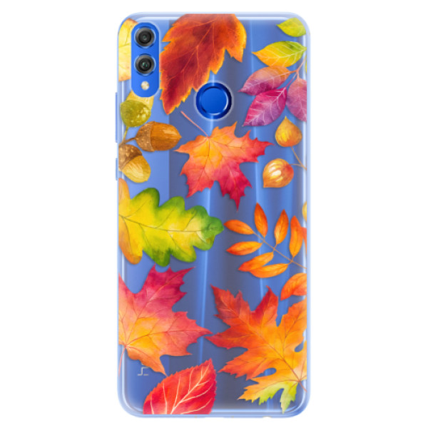 Silikonové pouzdro iSaprio - Autumn Leaves 01 - Huawei Honor 8X