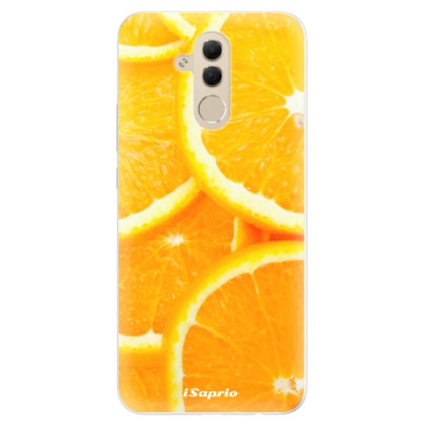 Silikonové pouzdro iSaprio - Orange 10 - Huawei Mate 20 Lite