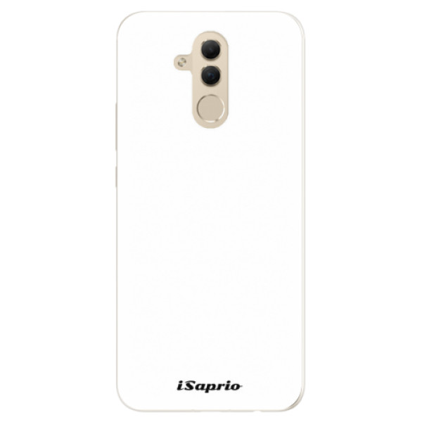 Silikonové pouzdro iSaprio - 4Pure - bílý - Huawei Mate 20 Lite