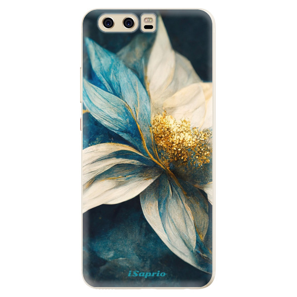 Silikonové pouzdro iSaprio - Blue Petals - Huawei P10
