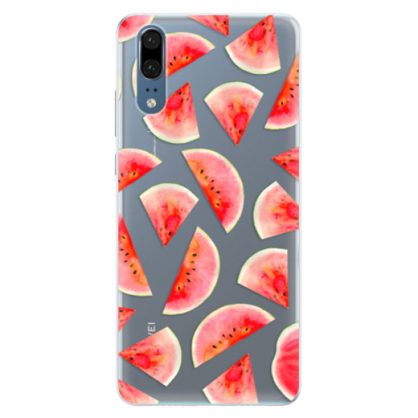 Silikonové pouzdro iSaprio - Melon Pattern 02 - Huawei P20