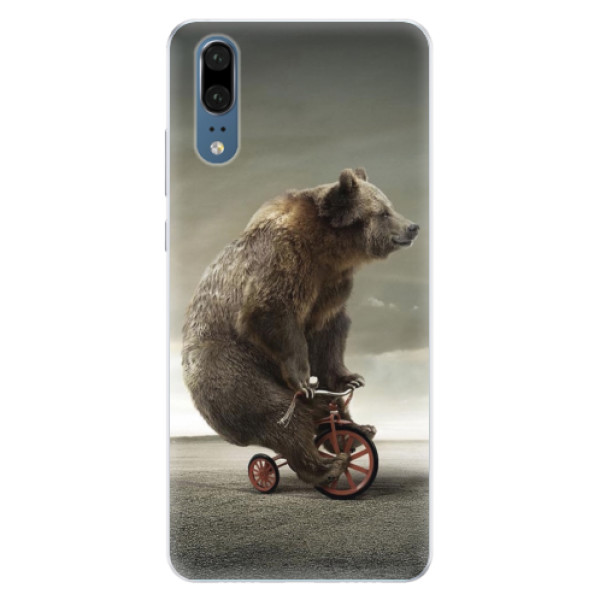 Silikonové pouzdro iSaprio - Bear 01 - Huawei P20
