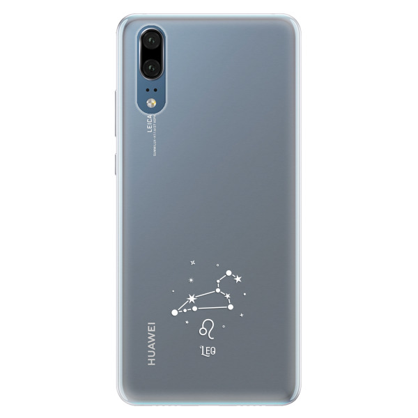 Silikonové pouzdro iSaprio - čiré - Lev - Huawei P20