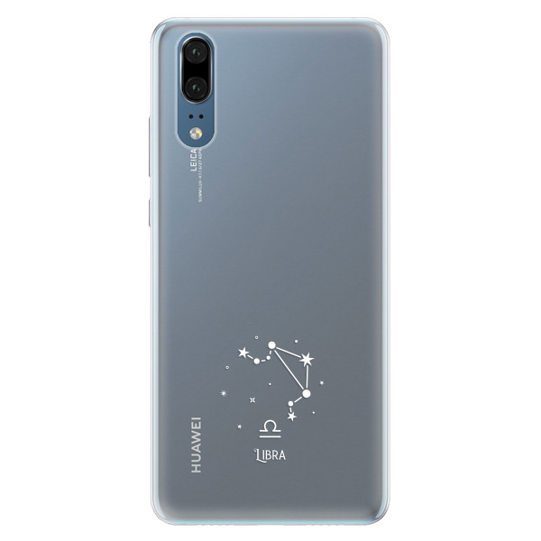 Silikonové pouzdro iSaprio - čiré - Váhy - Huawei P20