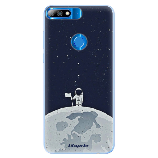 Silikonové pouzdro iSaprio - On The Moon 10 - Huawei Y7 Prime 2018