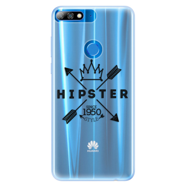 Silikonové pouzdro iSaprio - Hipster Style 02 - Huawei Y7 Prime 2018