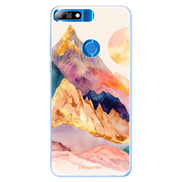 Silikonové pouzdro iSaprio - Abstract Mountains - Huawei Y7 Prime 2018