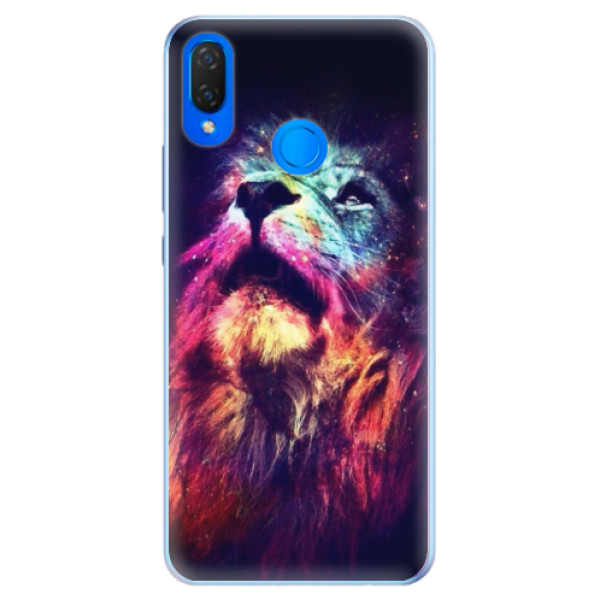 Silikonové pouzdro iSaprio - Lion in Colors - Huawei Nova 3i