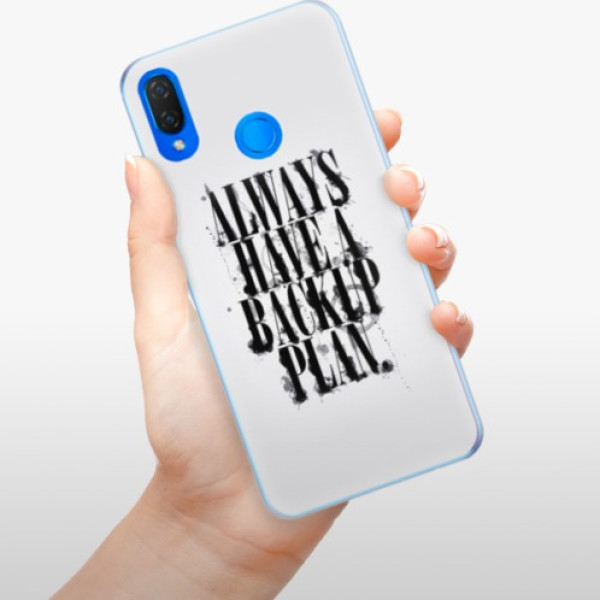 Silikonové pouzdro iSaprio - Backup Plan - Huawei Nova 3i