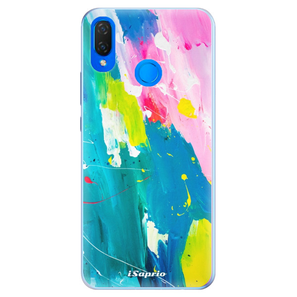 Silikonové pouzdro iSaprio - Abstract Paint 04 - Huawei Nova 3i