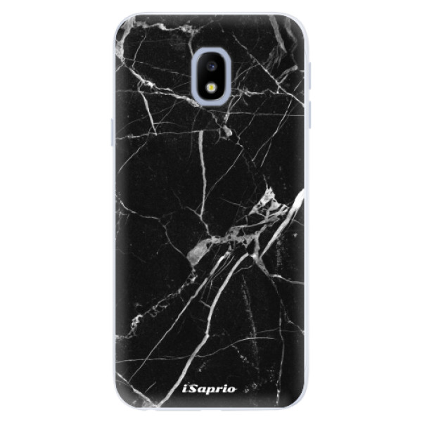 Silikonové pouzdro iSaprio - Black Marble 18 - Samsung Galaxy J3 2017