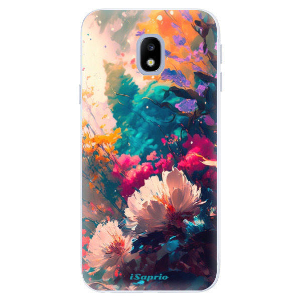 Silikonové pouzdro iSaprio - Flower Design - Samsung Galaxy J3 2017