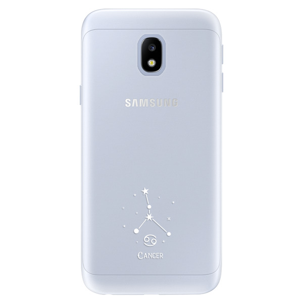 Silikonové pouzdro iSaprio - čiré - Rak - Samsung Galaxy J3 2017