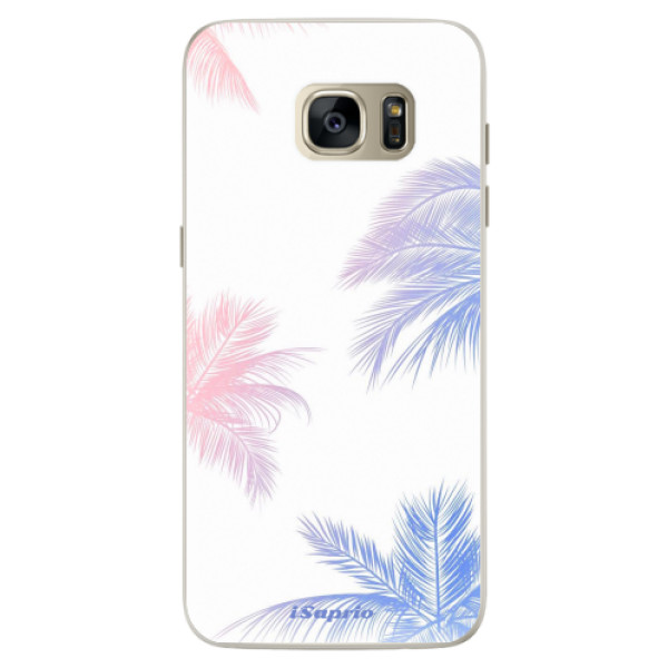 Silikonové pouzdro iSaprio - Digital Palms 10 - Samsung Galaxy S7