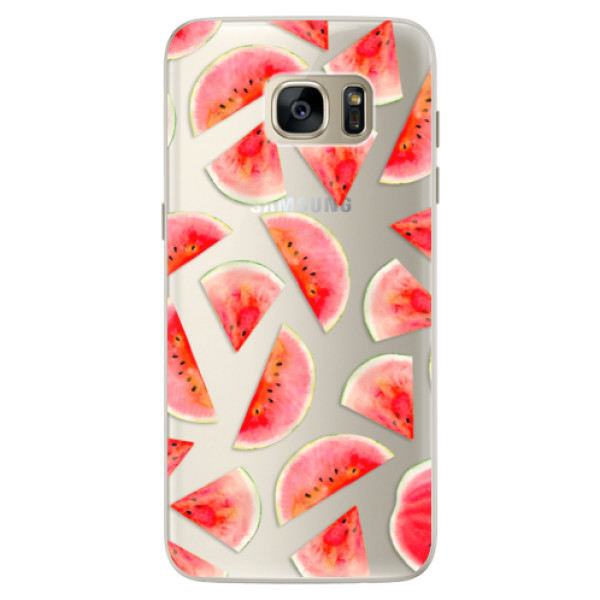 Silikonové pouzdro iSaprio - Melon Pattern 02 - Samsung Galaxy S7