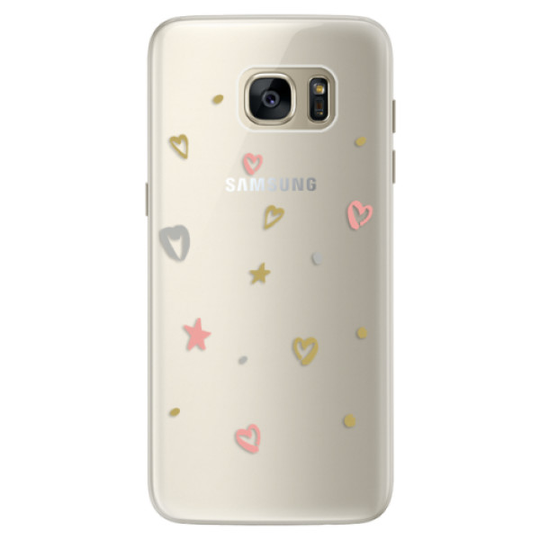 Silikonové pouzdro iSaprio - Lovely Pattern - Samsung Galaxy S7