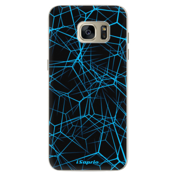 Silikonové pouzdro iSaprio - Abstract Outlines 12 - Samsung Galaxy S7 Edge