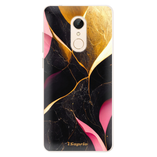 Silikonové pouzdro iSaprio - Gold Pink Marble - Xiaomi Redmi 5