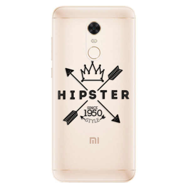 Silikonové pouzdro iSaprio - Hipster Style 02 - Xiaomi Redmi 5 Plus