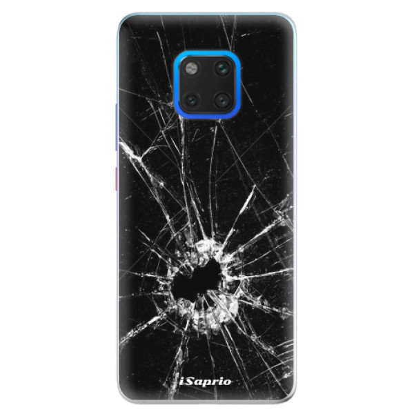 Silikonové pouzdro iSaprio - Broken Glass 10 - Huawei Mate 20 Pro
