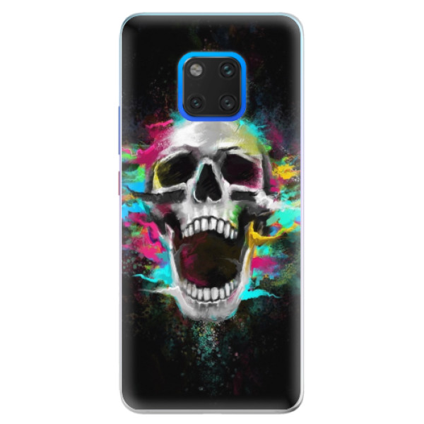 Silikonové pouzdro iSaprio - Skull in Colors - Huawei Mate 20 Pro