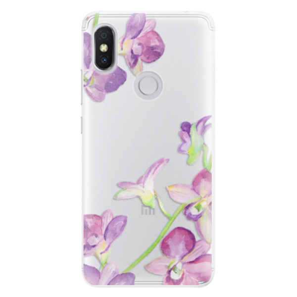 Silikonové pouzdro iSaprio - Purple Orchid - Xiaomi Redmi S2