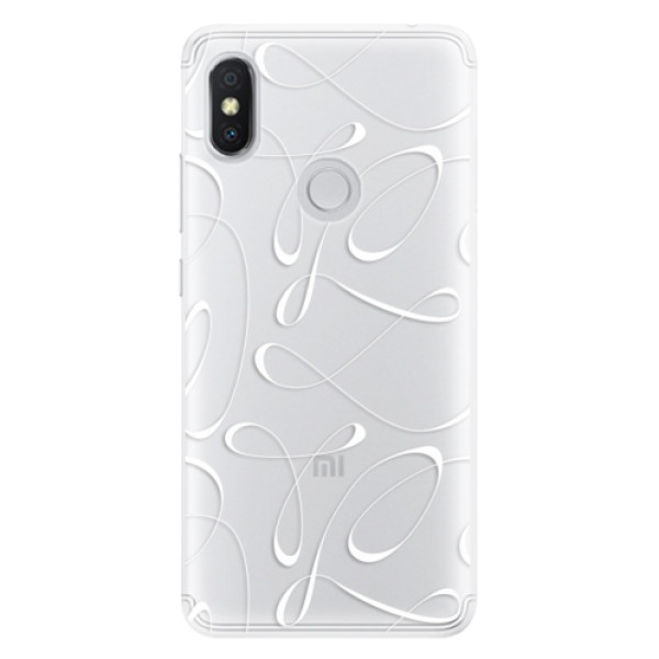 Silikonové pouzdro iSaprio - Fancy - white - Xiaomi Redmi S2