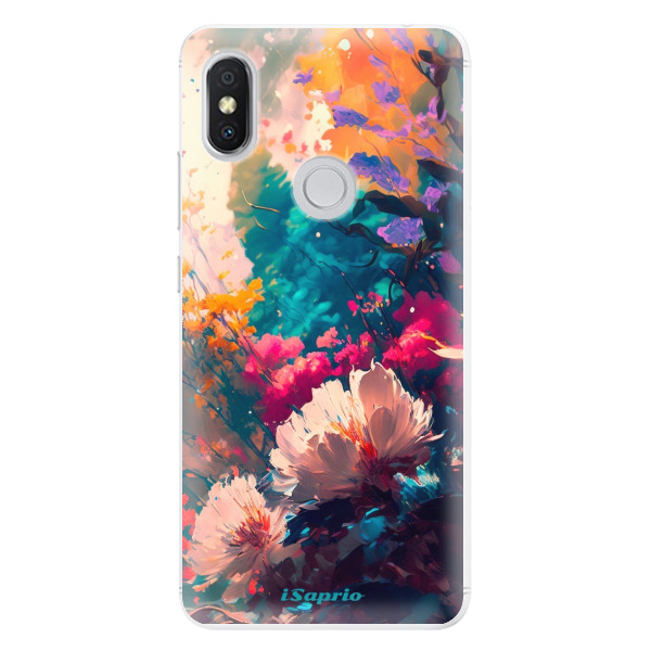 Silikonové pouzdro iSaprio - Flower Design - Xiaomi Redmi S2