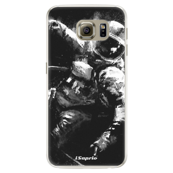Silikonové pouzdro iSaprio - Astronaut 02 - Samsung Galaxy S6 Edge