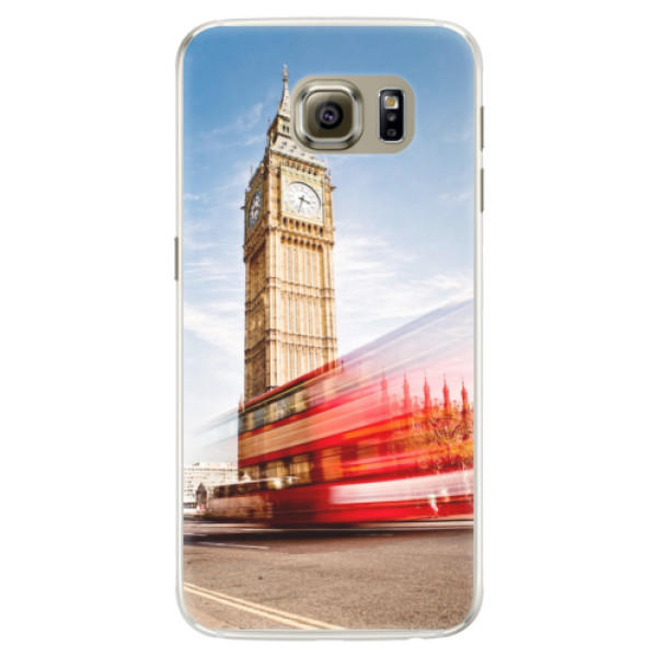 Silikonové pouzdro iSaprio - London 01 - Samsung Galaxy S6 Edge