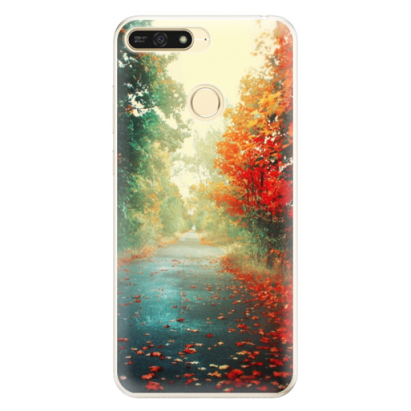 Silikonové pouzdro iSaprio - Autumn 03 - Huawei Honor 7A
