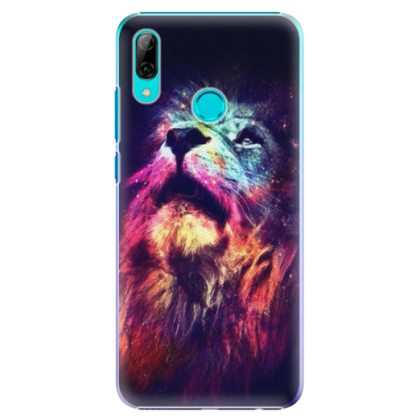 Plastové pouzdro iSaprio - Lion in Colors - Huawei P Smart 2019