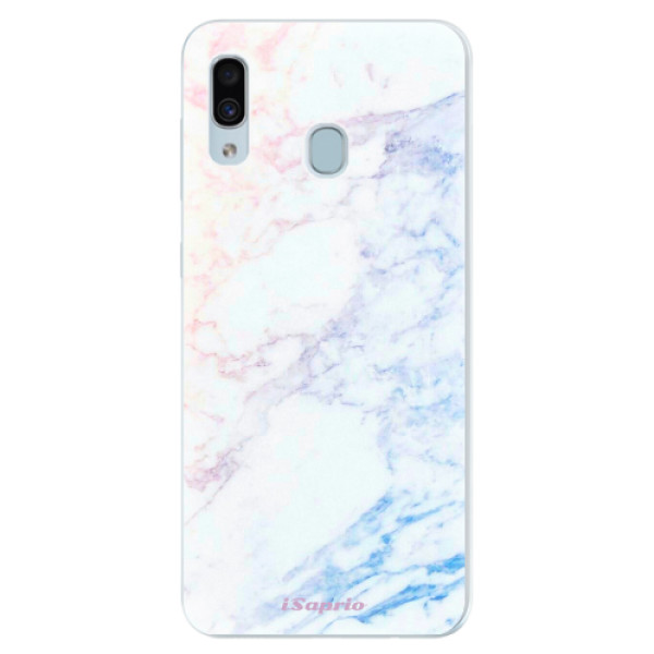 Silikonové pouzdro iSaprio - Raibow Marble 10 - Samsung Galaxy A30