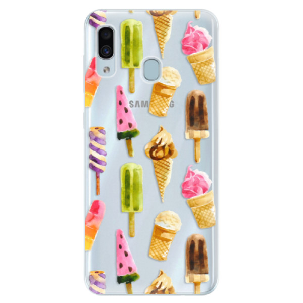 Silikonové pouzdro iSaprio - Ice Cream - Samsung Galaxy A30