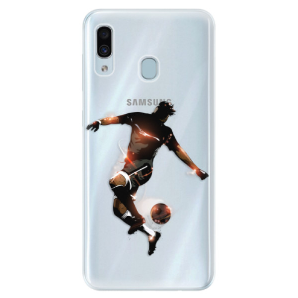 Silikonové pouzdro iSaprio - Fotball 01 - Samsung Galaxy A30