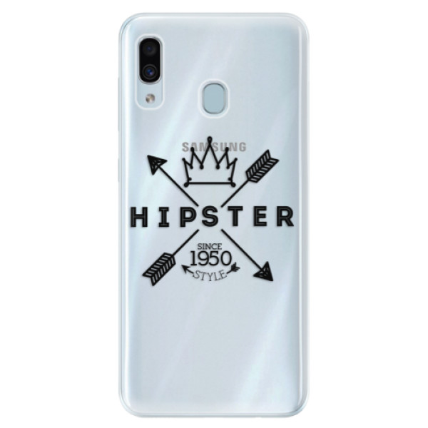 Silikonové pouzdro iSaprio - Hipster Style 02 - Samsung Galaxy A30