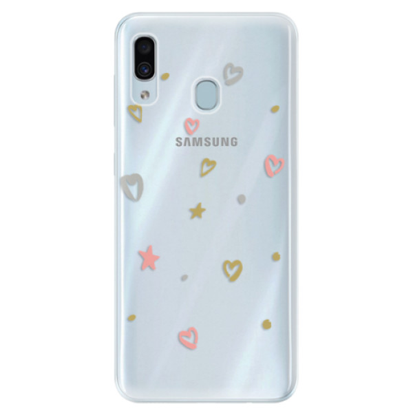Silikonové pouzdro iSaprio - Lovely Pattern - Samsung Galaxy A30