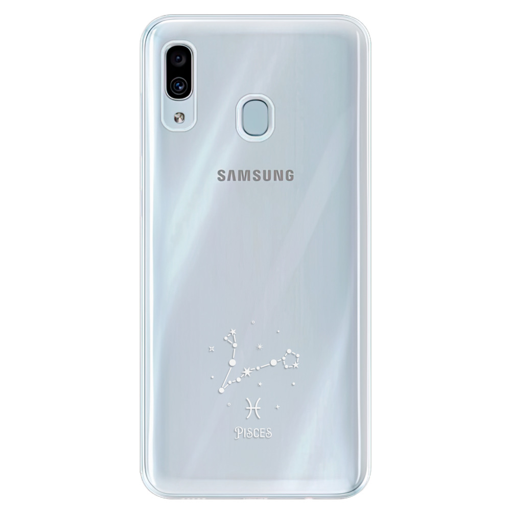 Silikonové pouzdro iSaprio - čiré - Ryby - Samsung Galaxy A30