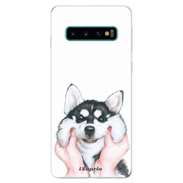 Odolné silikonové pouzdro iSaprio - Malamute 01 - Samsung Galaxy S10