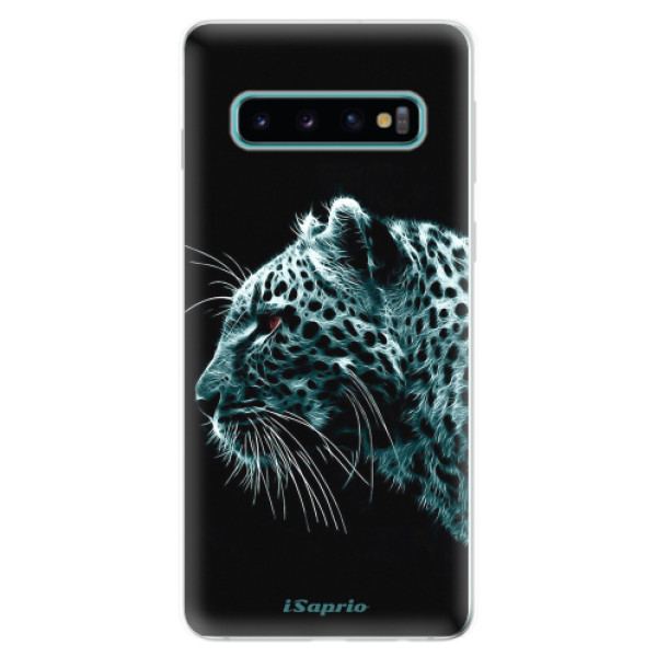 Odolné silikonové pouzdro iSaprio - Leopard 10 - Samsung Galaxy S10