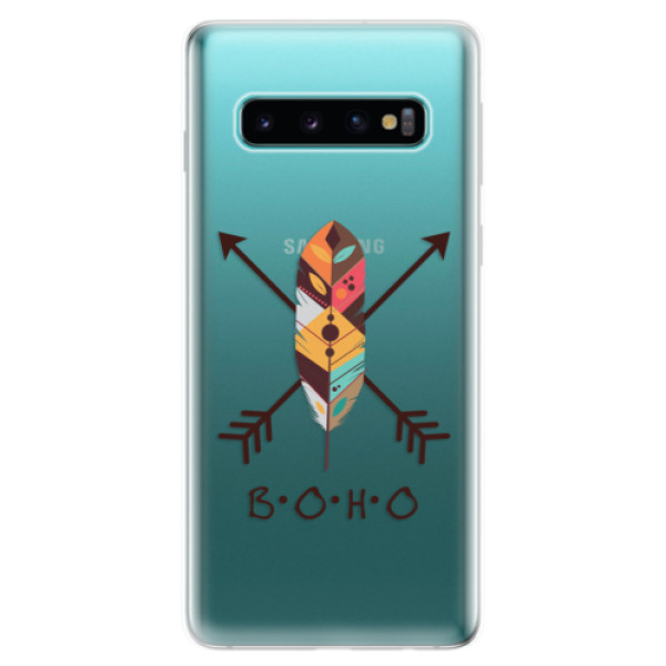 Odolné silikonové pouzdro iSaprio - BOHO - Samsung Galaxy S10