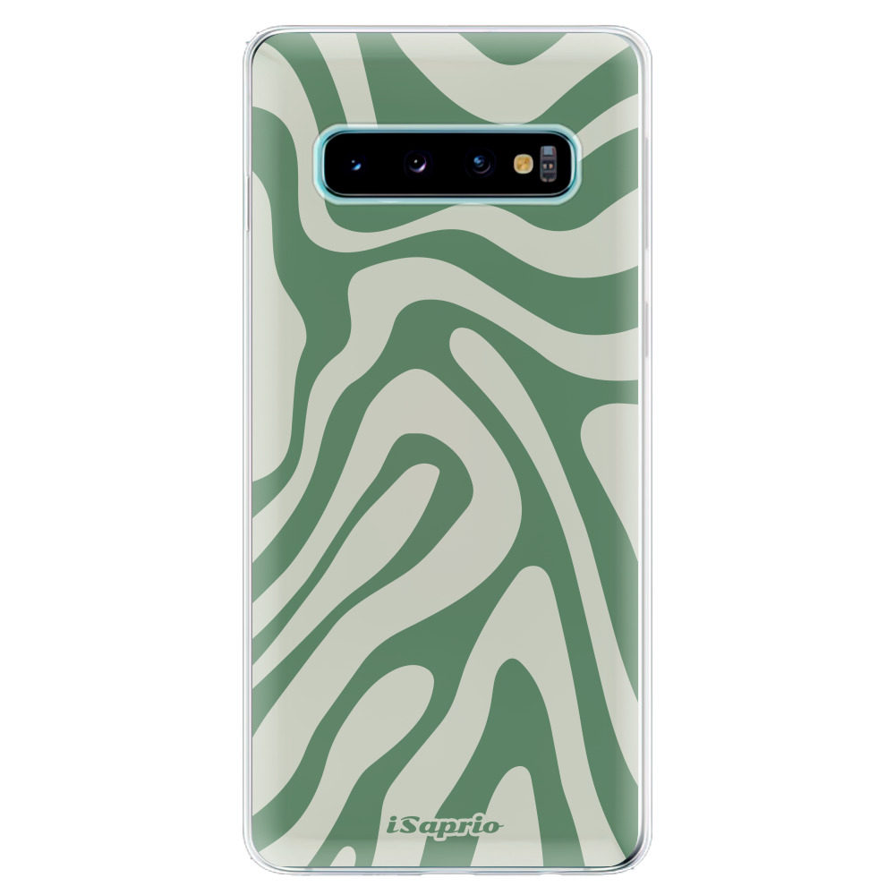 Odolné silikonové pouzdro iSaprio - Zebra Green - Samsung Galaxy S10