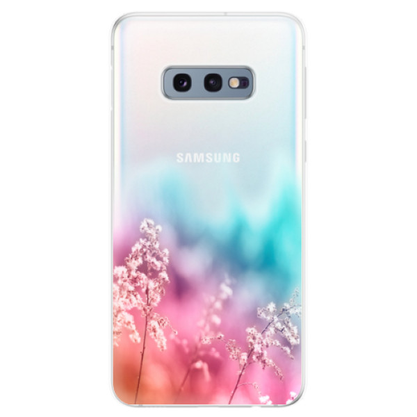 Silikonové odolné pouzdro iSaprio Duhová Tráva na mobil Samsung Galaxy S10e (Silikonový odolný kryt, obal, pouzdro iSaprio Duhová Tráva na mobilní telefon Samsung Galaxy S10e)